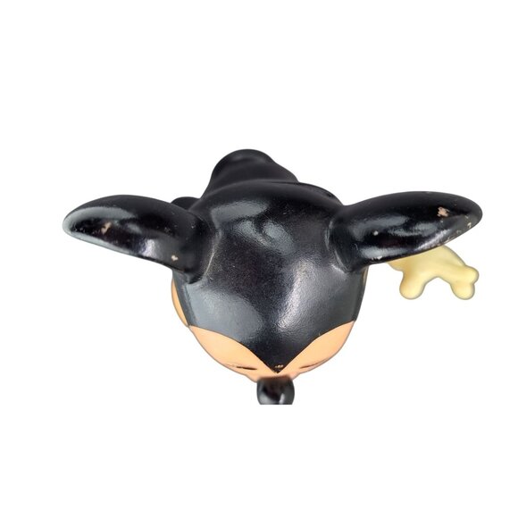 Vintage Mickey Mouse Coin Bank Rubber Plastic Korea Walt Disney Productions 70s - Picture 5 of 9